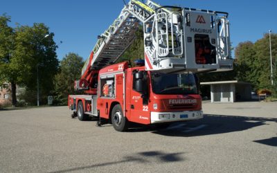 Wie wird eine Autodrehleiter gebaut?