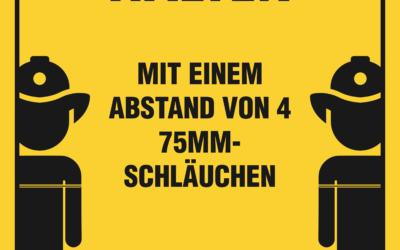 Präventionskampagne – Abstand Halten