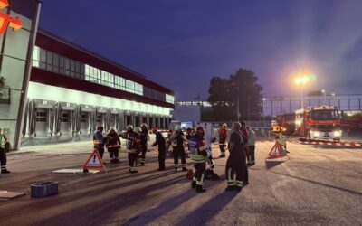 Atemschutz Einsatzübung mit Möhlin